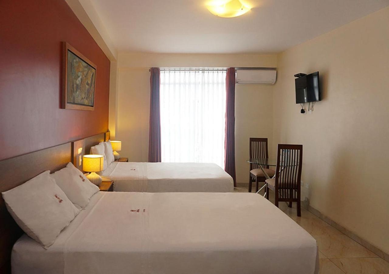 Hotel Central Trujillo Luaran gambar