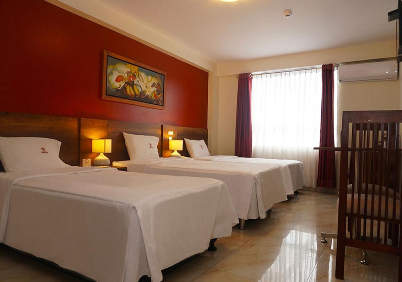 Hotel Central Trujillo Luaran gambar